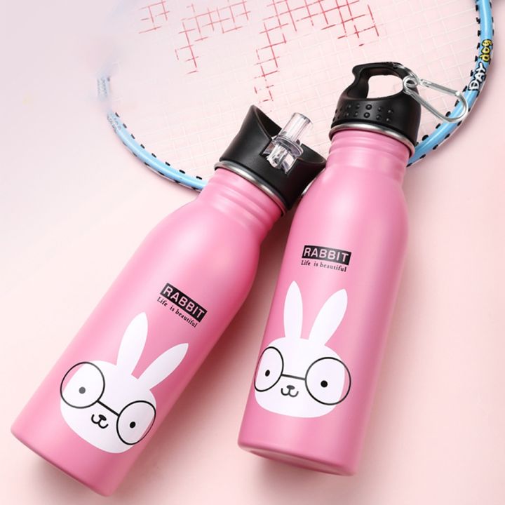 water-bottle-for-drinking-with-straw-kawaii-cup-children-gourd-stainless-steel-outdoor-drinkware-containers-beverages-travel