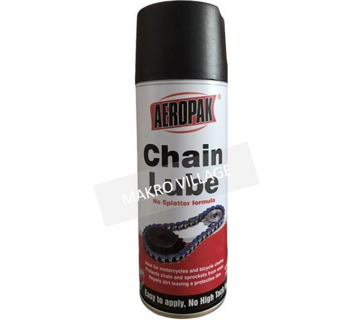 AEROPAK Chain Lube 200ml. THIS ITEM IS NOT ALLOW TO SHIP TO SABAH