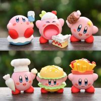 Hot Sales ins Food Star Kirby anime peripheral hand-made model cute girl heart desktop car decoration ornaments