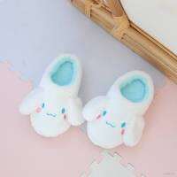 YT Sanrio Kuromi Cinnamon Pochacco Women Warm Cute Cartoon Plush Soft Slippers Indoors Anti slip Floor Bedroom winter TY