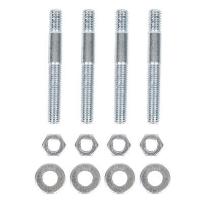 Carb ฮาร์ดแวร์ความแข็งสูงกันสนิม Professional Anti Deformation คาร์บูเรเตอร์ Studs ชุดที่เชื่อถือได้4 Spacers สำหรับ516in