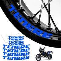 สำหรับยามาฮ่า Tenere 660 700 1200 XTZ XT1200Z 700Z ซุปเปอร์ที700สติกเกอร์ล้อรถจักรยานยนต์มอเตอร์ครอสดีคอลตกแต่งขอบสะท้อนแสง