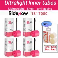 Ridenow Tubo Interior Ultraligero Para Bicicleta De Carretera, Kit De Parche De Tubo Interior De TPU, Longitud De Válvula FV, 65มม.,700X18/25/28/32C