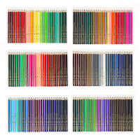 Brutfuner 4872120160180260 Colors Wooden Colored Pencils Oil Coloured Colored Pencil Set For School Drawing Art Supplies
