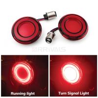 Motorcycle Front Turn Signal Light For Harley Tou Breakout Road Glide Softail 1157  Style Indicator Conversions Lamp