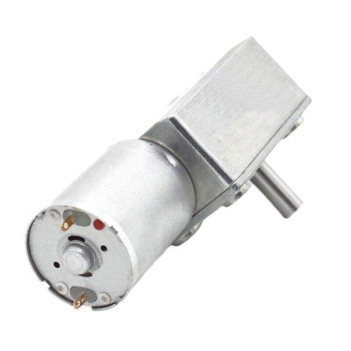 worth-buy-มอเตอร์เทอร์โบมอเตอร์แรงบิดสูงลดเกียร์หนอน-dc-6v-แบบย้อนกลับได้2-6-10-18-40-160rpm-มอเตอร์เกียร์ไฟฟ้า