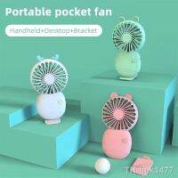 【hot】❁❣◐  Desktop Outdoor USB Rechargeable Base Handheld Small Wind Multiple Speed Adjustment