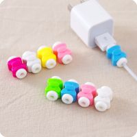 1/2/3Pcs Silicone USB Cable Protector Earphone Wire Cord Protection Cover Data Charger Line Protective Sleeve