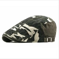 WZCX Camouflage Spring Autumn Beret Adjustable Fashion New Korean Version Casual Outdoor Unisex Men Cap Adult Cap