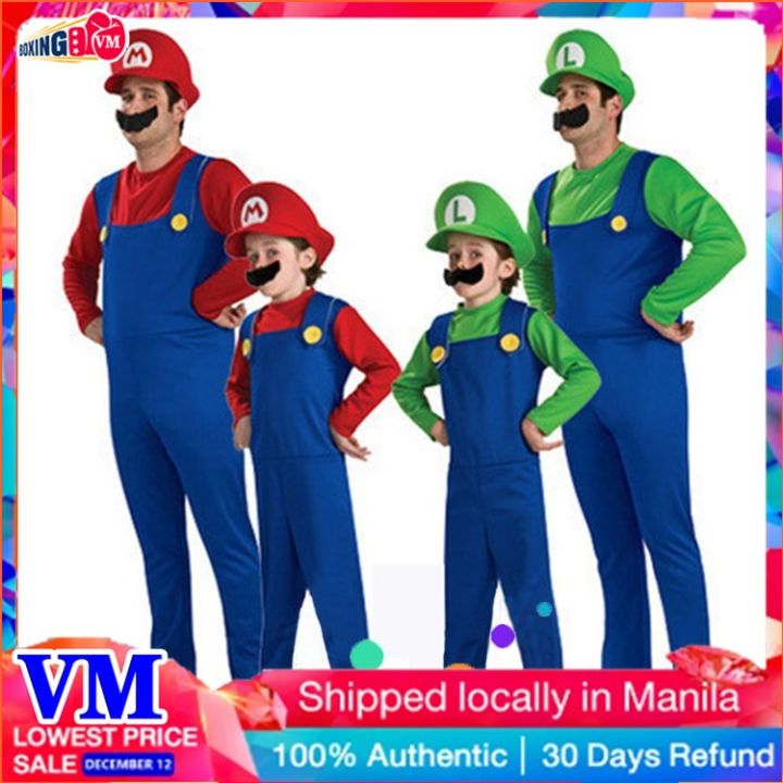 Mens Super Mario Costume