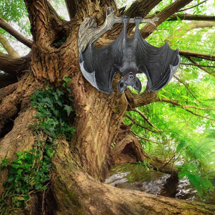 garden-statue-bat-tree-decorations-upside-down-bat-wall-tree-decor-resin-tree-ornaments-bat-outdoor-home-decor-pendant