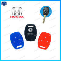 ♟ 【Ready Stock】Silicone Key Cover For Honda Accord CR-V CRV Civic Pilot Odyssey 3 Buttons