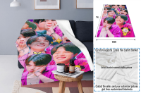 2023 newxzx blanket-HAIZIVS Kpop BTS Jimin Ultra Soft Flannel Throws Blankets Couch Sofa Fuzzy Blanket for Traveling Camping Home（40x60inch/50×60inch/60×80inch） 30