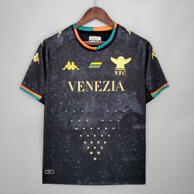 เสื้อกีฬาแขนสั้น ลายทีมชาติฟุตบอล Venezia Jersey 21-22 ชุดเหย้า