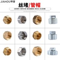 All the copper and stainless steel pipe cap plug 4 6 points 1 inch inside outside wire plugging water connection accessories