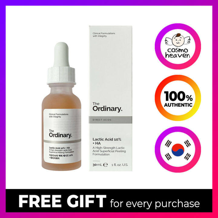 The Ordinary Lactic Acid 10 Ha 30ml Lazada Indonesia