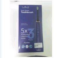 เเปรงสีฟันไฟฟ้า SONIC ELECTRIC TOOTHBRUSH LEBOT BLUE *เเถมเเปรงเเยกอีก 1 ชิ้น