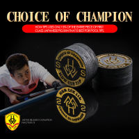 HOW Pool Cue Tip วิธีสีดำ8เก้าลูก14มม. ปลายบิลเลียดมืออาชีพปลายบิลเลียด8ชั้นของผิวหมู