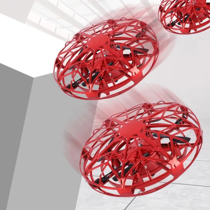 Intelligent Fouraxis UAV Suspended Flying Saucer Induction And A Boys