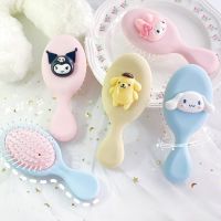 Kawaii Sanrioed Kuromi Air Cushion Comb Cartoon Cute Anime Portable Comb Cinnamoroll Doll Girl Heart Gifts for Girls