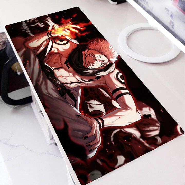 Anime Jujutsu Kaisen Mouse Mats Gaming Mat Large Deskmat Hot Pad