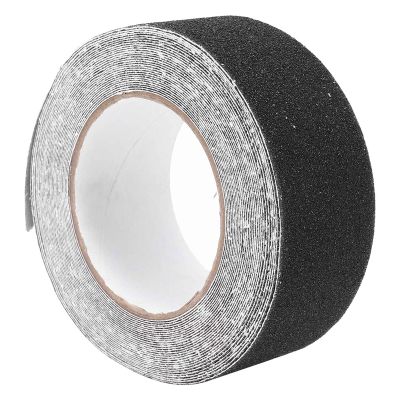 Anti Tape Grip Tread Tape Waterproof 4 Inch x 16 Ft Heavy Duty Abrasive Adhesive Black Tape for Steps Floor Ramps