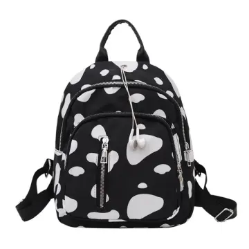 Girl Bow Polka DOT Cute Mini Backpack Mini Backpack Convertible One  Shoulder Bag Ladies Purse, L. Black - China Handbag and Tracel Bag price