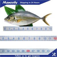 Manooby เครื่องวัดขนาดพกพา40นิ้วไม้บรรทัดวัดปลากันน้ำเทปวัดการตกปลาอุปกรณ์ตกปลาคาร์พ