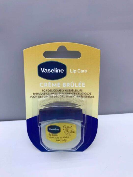 VASELINE Petroleum Jelly Creme Brulee 7g | Lazada PH