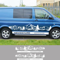 【 Cw】4ชิ้นล็อตสติกเกอร์รถ Motorhome Camper Van สำหรับ Volkswagen VW Transporter T4 T5 T6 Multivan Caravelle DIY Decals อุปกรณ์เสริม HOT