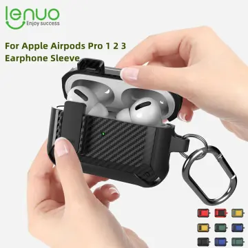 For Apple AirPods Pro 2nd generation Luxruy Shockproof Silicone Clear Case  Cover