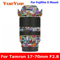 สำหรับ Tamron 17-70มิลลิเมตร F2.8 B070สำหรับ Fujifilm X เมารูปลอกผิวไวนิลห่อฟิล์มกล้องเลนส์สติ๊กเกอร์17-70 2.8 F 2.8 Di III-A VC RXD