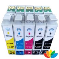 T1261 126XL หมึกสำหรับ EPSON Stylus NX330 NX430 Workforce 630 633 635 60 840เครื่องพิมพ์