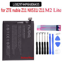 แบตแท้ z11 แบตเตอรี่ ZTE Nubia Z11,M2 Lite,NX531J NX573J (Li3829T44P6h806435) แบตเตอรี่ zte nubia M2 Lite 3000mAh ประกัน3 เดือน