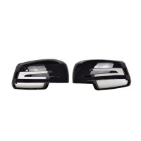 2Pcs Replacement Rear Mirror Shell Cover Caps for Mercedes Benz