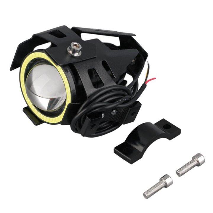 E-bike Light Headlight Input Dc 12v-80v Ebike Handlebar Lamp Electric 