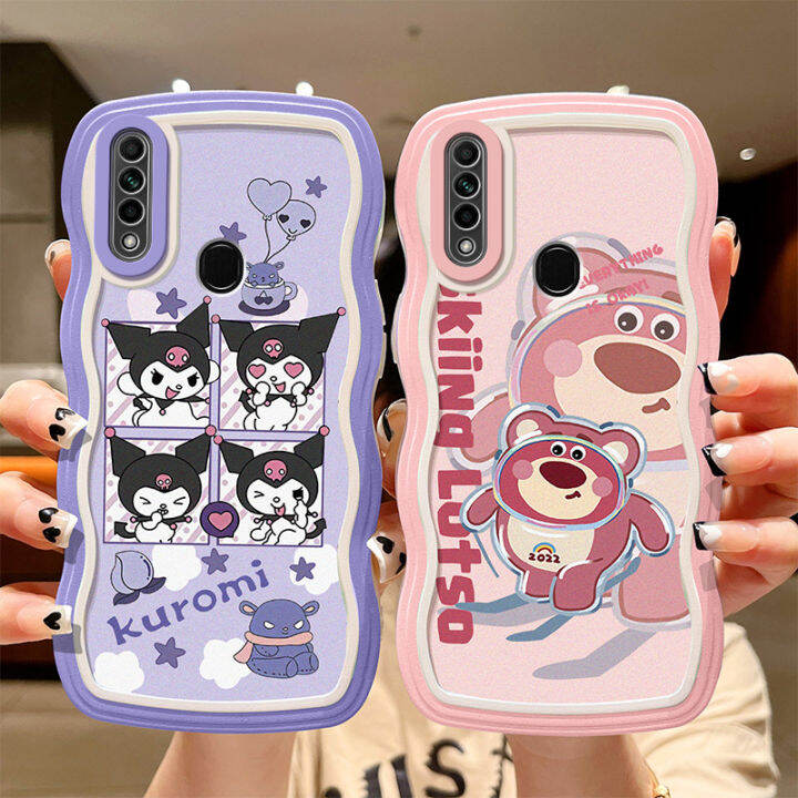 เคสคลังสินค้าพร้อมสำหรับ-oppo-a74-5g-เคส-oppo-a93s-a93น่ารักเคส-tpu-นิ่มลายการ์ตูนเวฟกรอบใสฝาครอบโทรศัพท์