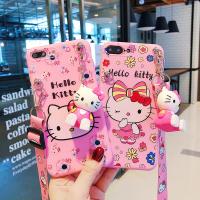 Hello Kitty สำหรับ VIVO Y55 Y66 Y71 Y83 Y85 Y91 Y93 Y17 Z3 Y7D X7เคสโทรศัพท์ X9เชือกผ่อนแรง X20 X23 X27 X30 V15 T95 V9กับ