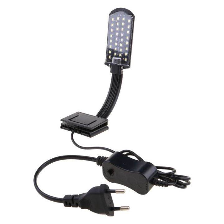 Simple LED Aquarium Lights Water Grass Plants Grow Light Fish Tank Clip