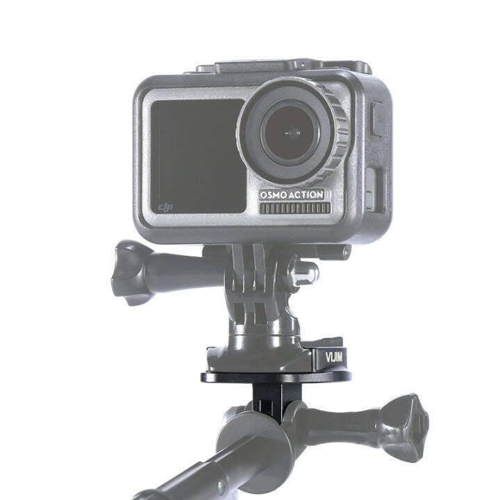 สำหรับ-dji-osmo-action-3-quick-release-ฐานกีฬากล้องอะแดปเตอร์อลูมิเนียมสำหรับ-gopro11-insta360-universal-cket-อุปกรณ์เสริม