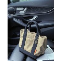 2023✗ Lotte high-end canvas bag lunch bag hand bag canvas dumplings package