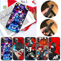 ZVZ91 Persona 5 P5 อ่อนนุ่ม High Quality ซิลิโคน TPU Phone เคสโทรศัพท์ ปก หรับ iPhone 7 8 11 12 13 14 Pro XS Max SE X XR Plus SE