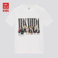 Uniqlo เสื้อยืดพิมพ์ลายมังงะ/พ่อแม่ลูก (UT) (แขนสั้น) (ชุดฆ่าปีศาจ)