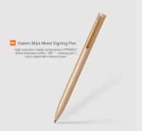 ปากกาปากกาสัญลักษณ์โลหะดั้งเดิมปากกาลูกลื่น Mijia ปากกาสีเงิน0.5มม. น้ำหมึกสีน้ำเงินดำเติมแรกจากสวิตเซอร์แลนด์