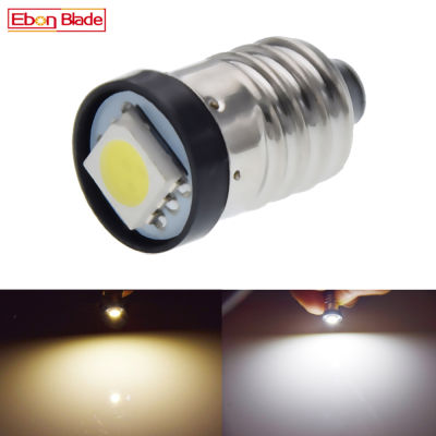 2/4 Pcs WARM/สีขาว E10 3 โวลต์ 6 โวลต์หลอดไฟ LED 1447 ฐานสกรู MINI ไฟฉายไฟฉาย LED หลอดไฟ 3V 6V DC-dliqnzmdjasfg