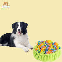 BP【ready Stock】Pet เสื่อสำหรับดมกลิ่น Multifunctional สุนัขอาหารช้า Sniffing Pad ผ้าฟลีซ Interactive Foraging พรมตัวต่อ【cod】