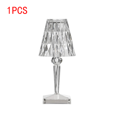 Italian Design Acrylic wedding Decor Table Lamp USB Charging LED Touch switch Night light Room Ho Restaurant.