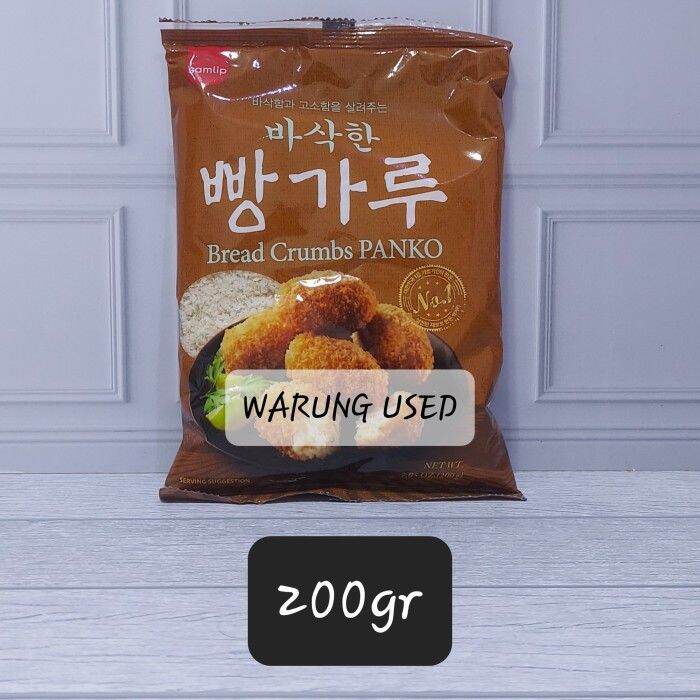 SAMLIP SOFT PANKO BREAD CRUMBS 200gr TEPUNG ROTI TEMPURA GORENG KOREA Lazada Indonesia