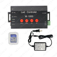 SD Card Programable Music Led Controller M-1000 2048 Pixel Audio Sound LED Dimming Controller Led Dimmer for Led Strip Lighting