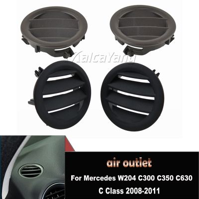 ﹍ For Mercedes W204 C300 C350 C630 C Class 2008-2011 Car Left/Right Air Ac Vent Air Conditioning Vents Trim Covers Black Brown